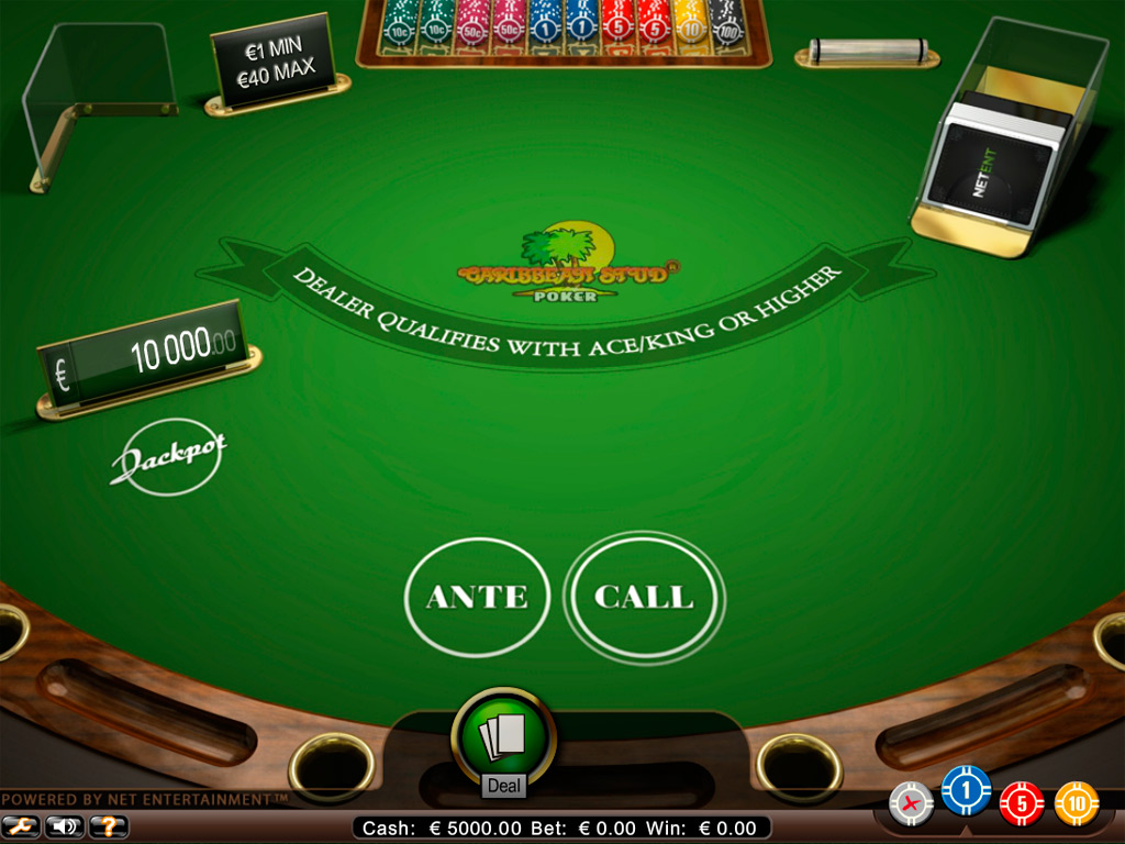 Live casino holdem