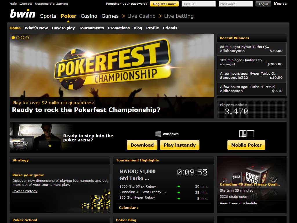 poker internet